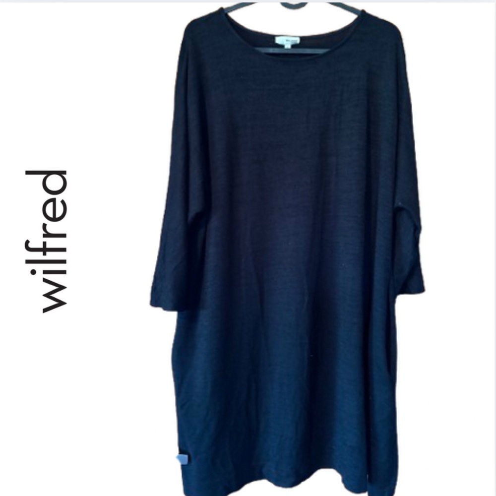 Wilfred Free Black Knit Top